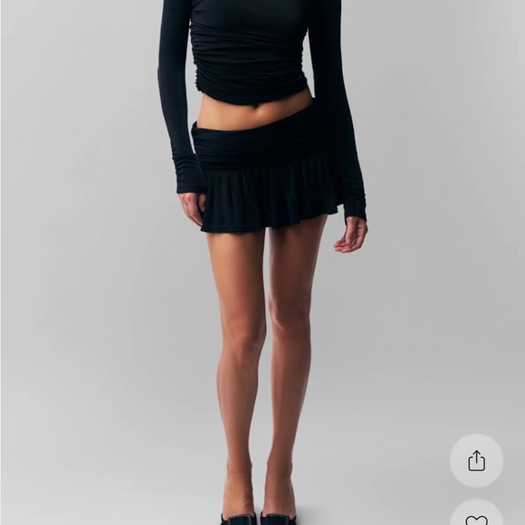 Danielle Guizio Dresses & Skirts - Guizio Asmara Mini Skirt - Black